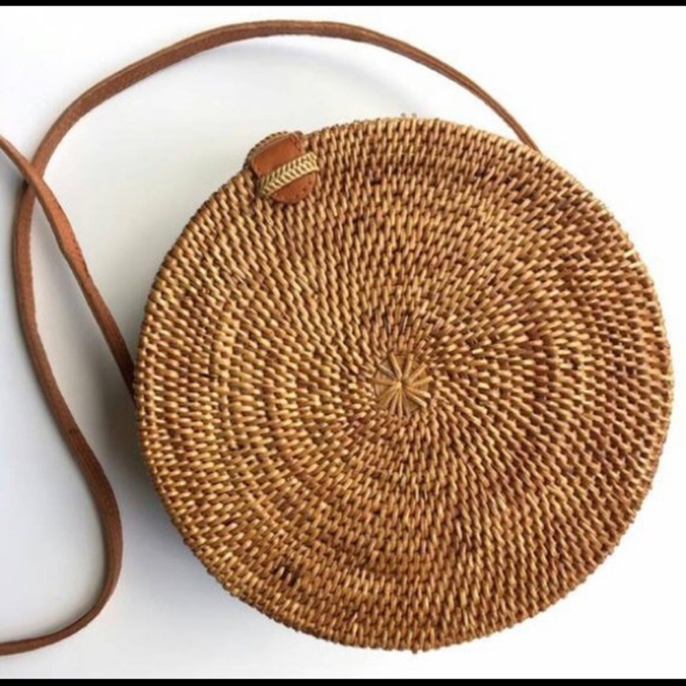 ✨Round Straw Basket Bag ✨